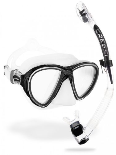 Cressi Quantum + Itaca Ultra Dry Snorkeling Combo