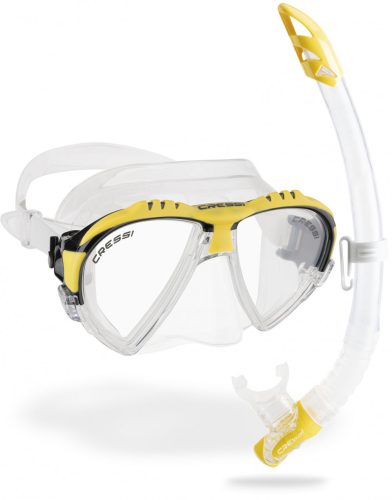 Cressi Matrix + Gamma Snorkeling Combo