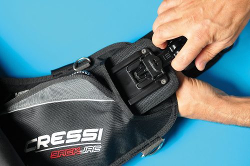 Cressi Flat Lock Aid System Weight Pocket