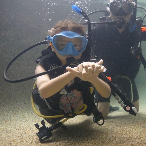 Cressi UEF Advanced Kid Diver Tanfolyam 10 éves kortól12 éveskorig 1fő részére