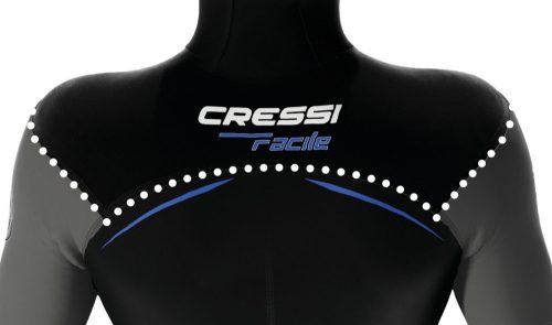 Cressi 8mm Facile Hood Wetsuit Man