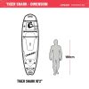 Cressi SUP Tiger Shark Isup Set