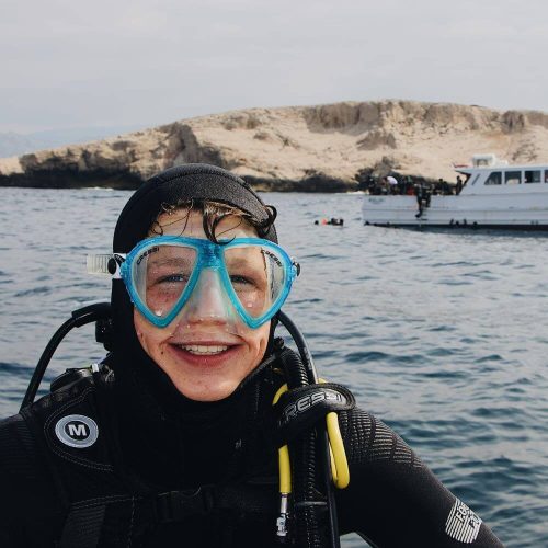 Cressi UEF Junior Open Water Diver Tanfolyam 12 éves kortól 14 éves korig1fő részére